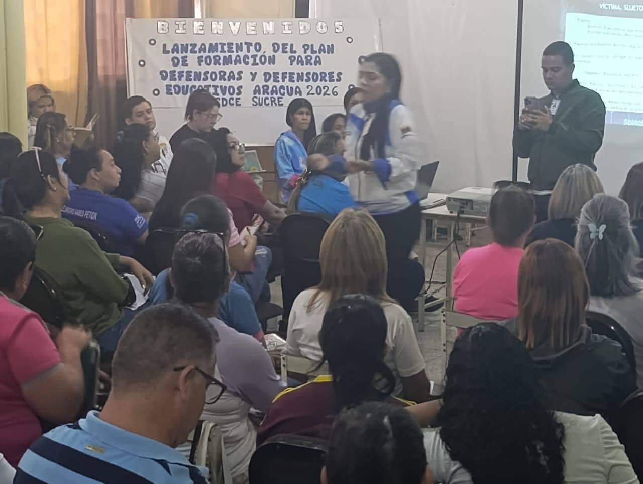 Continúa la Formación de Defensores y Defensoras Educativos.